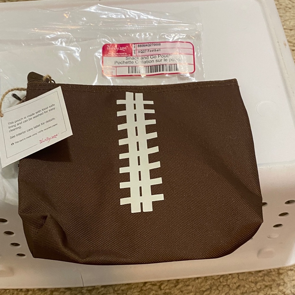 Thirty-One Pink Snack Pouch